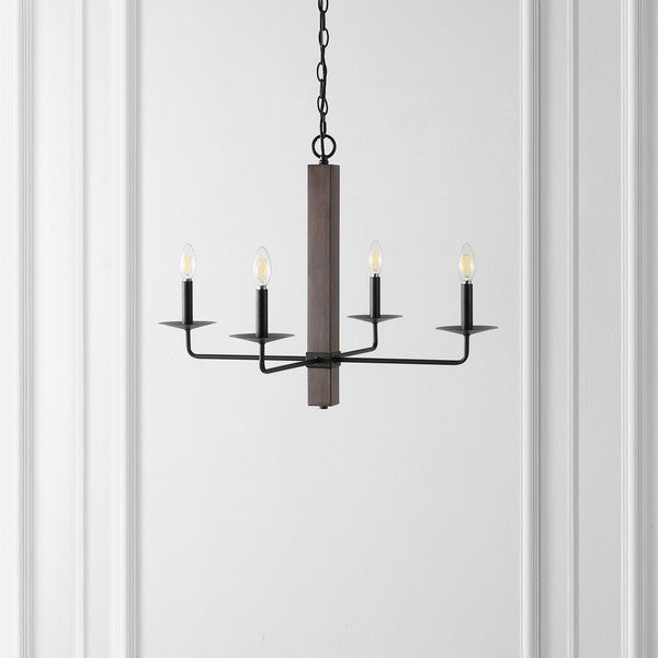 OAKLY 4LT 24 INCH CHANDELIER