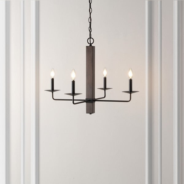 OAKLY 4LT 24 INCH CHANDELIER