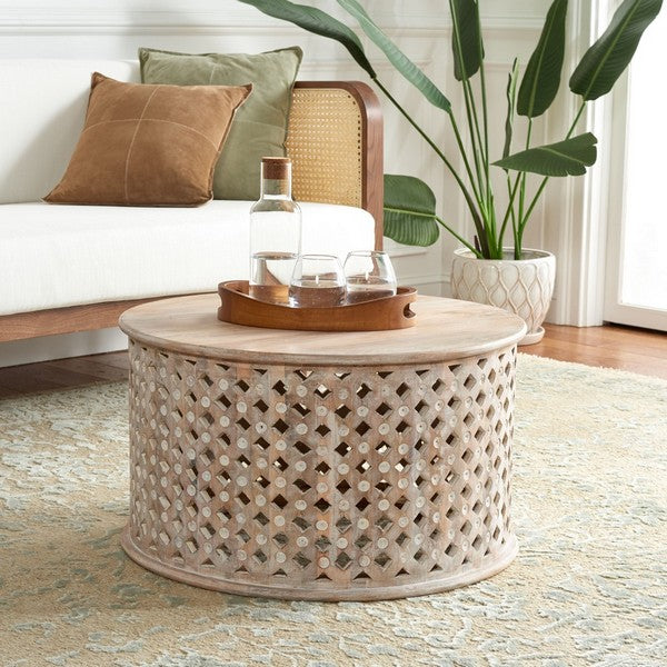 KYRITH ROUND COFFEE TABLE