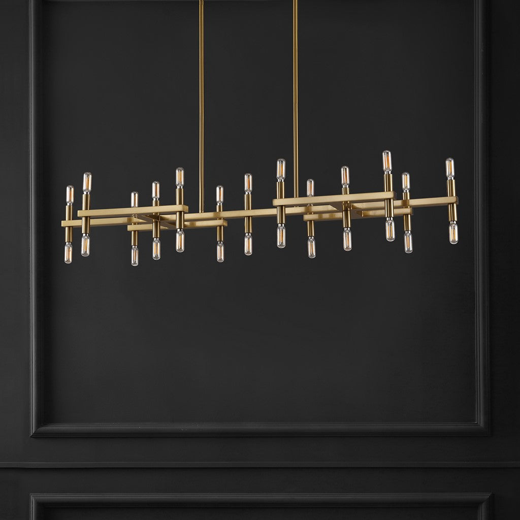 CHANDELIER METALLICO HARALD