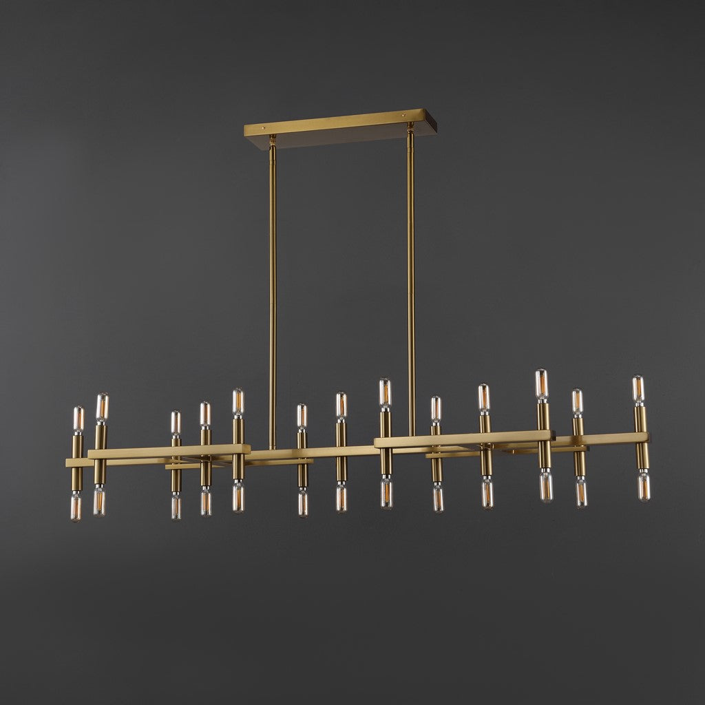 CHANDELIER METALLICO HARALD