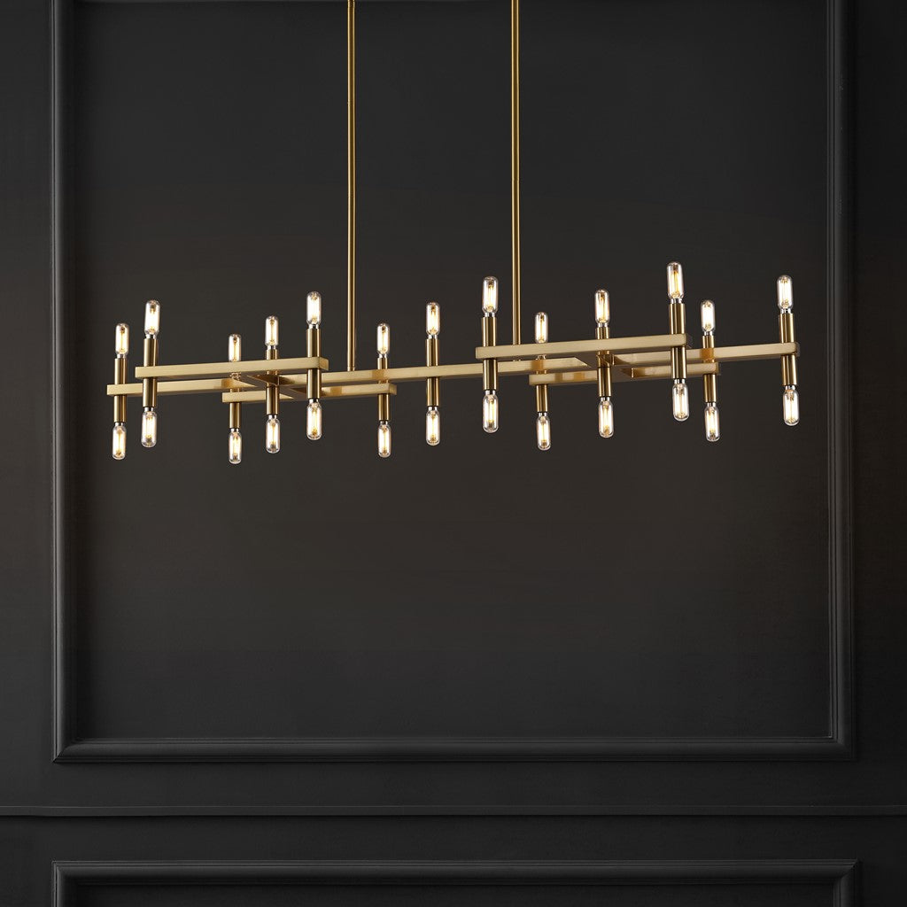 CHANDELIER METALLICO HARALD