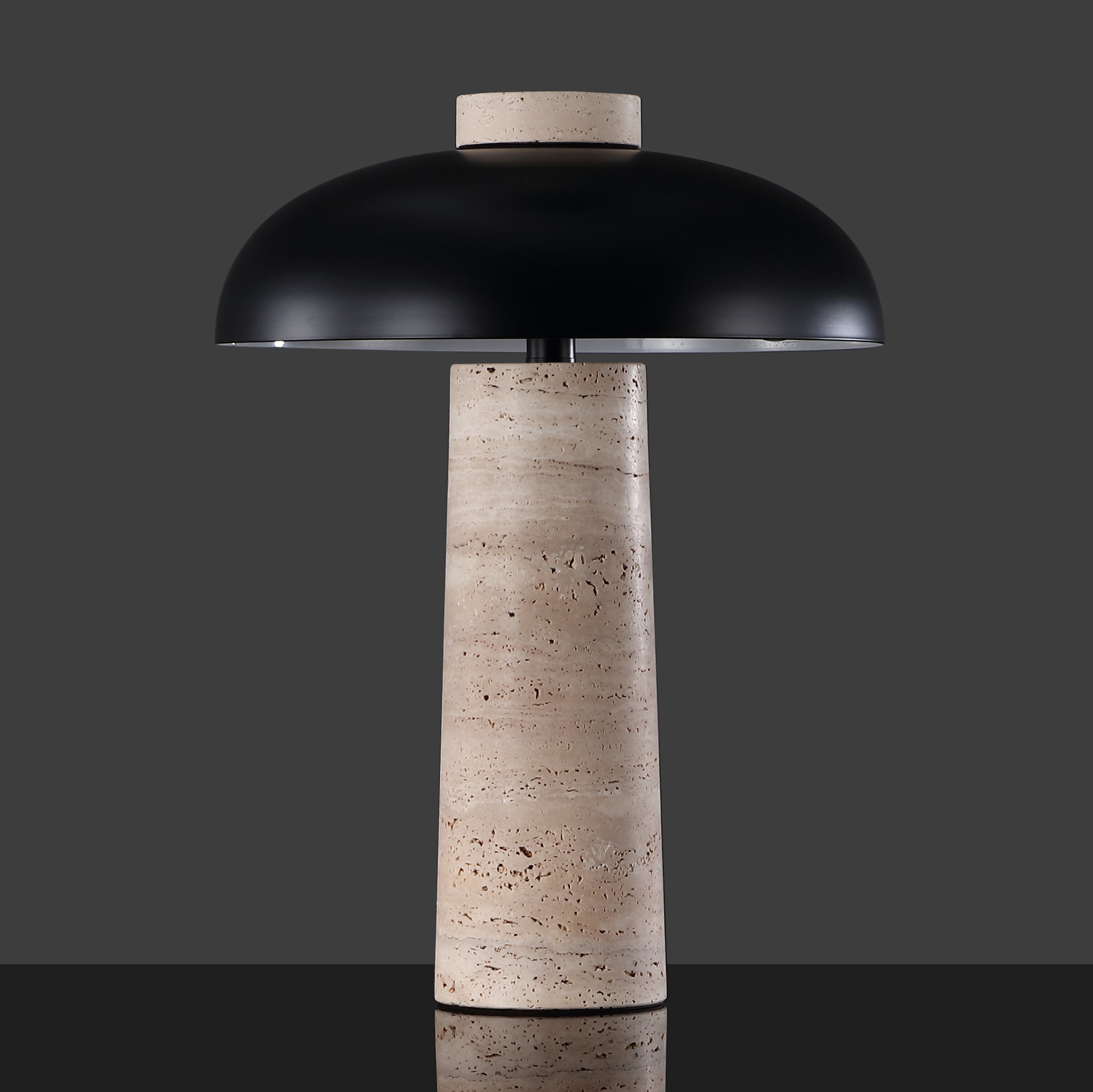 GIACOMO TRAVERTINE TABLE LAMP