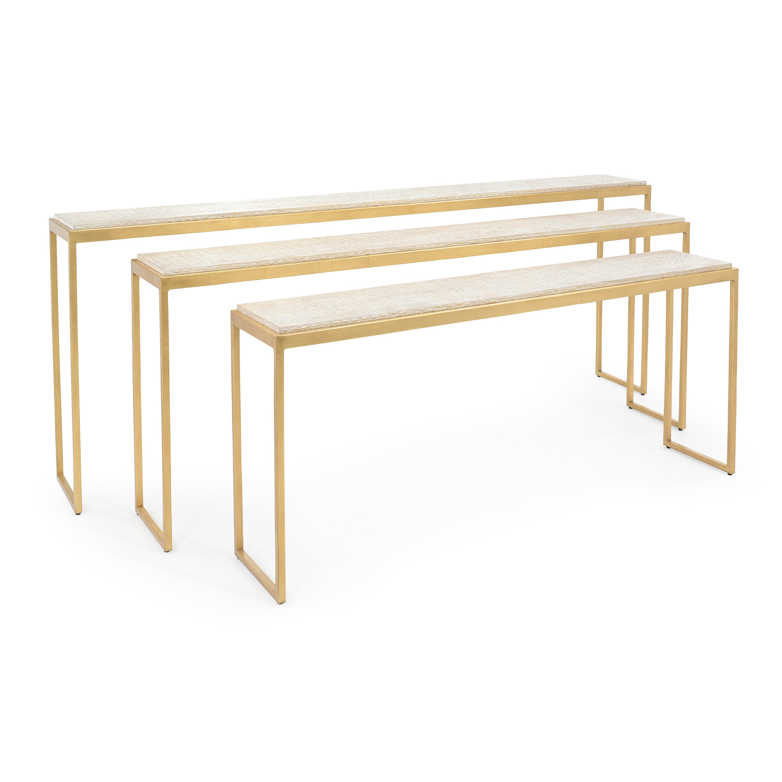 Tavoli della console di Nesting Kano (set di tre)