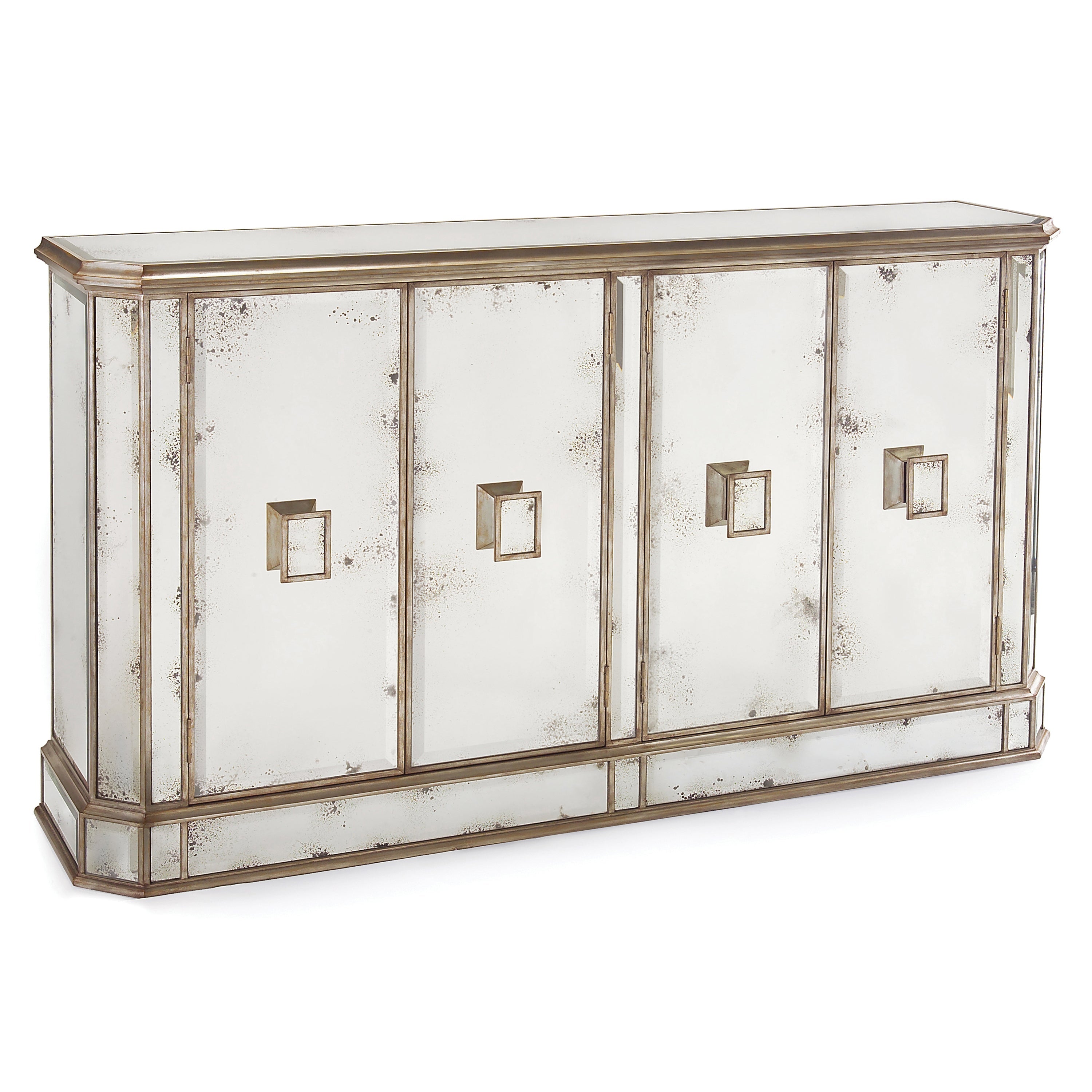 Juno Foxed Mirror Credenza