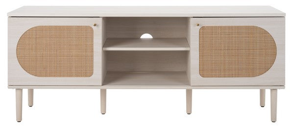 CLAUDE 2 DOOR 2 SHELF MEDIA STAND