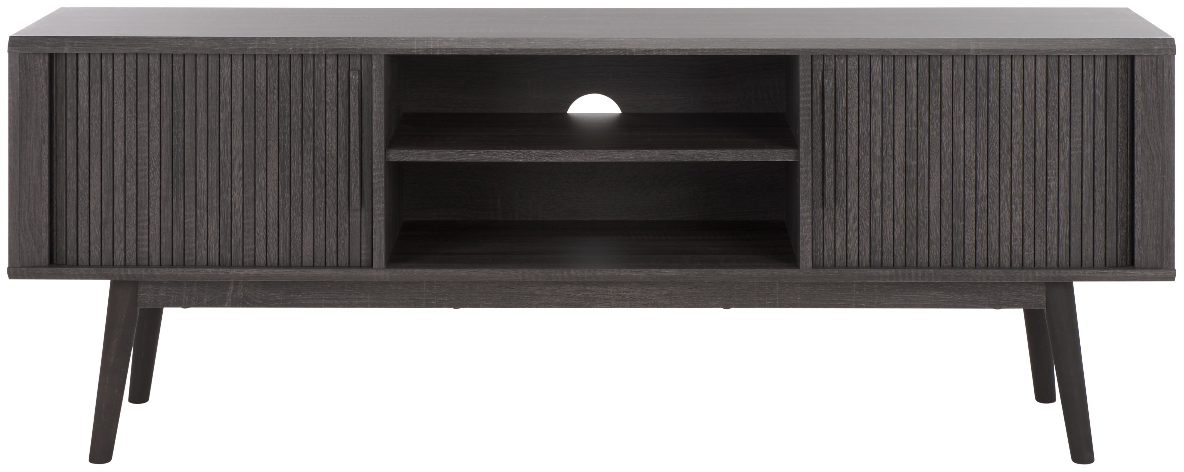 APHRA 2 DOOR 2 SHELF MEDIA STAND