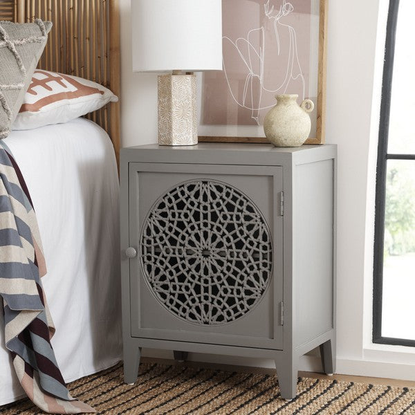 TOROKA 2 SHELF 1 DOOR NIGHTSTAND