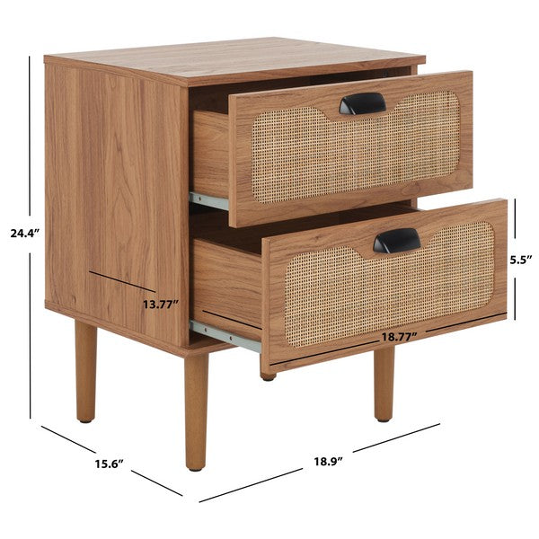 IRELIA 2 DRAWER NIGHTSTAND