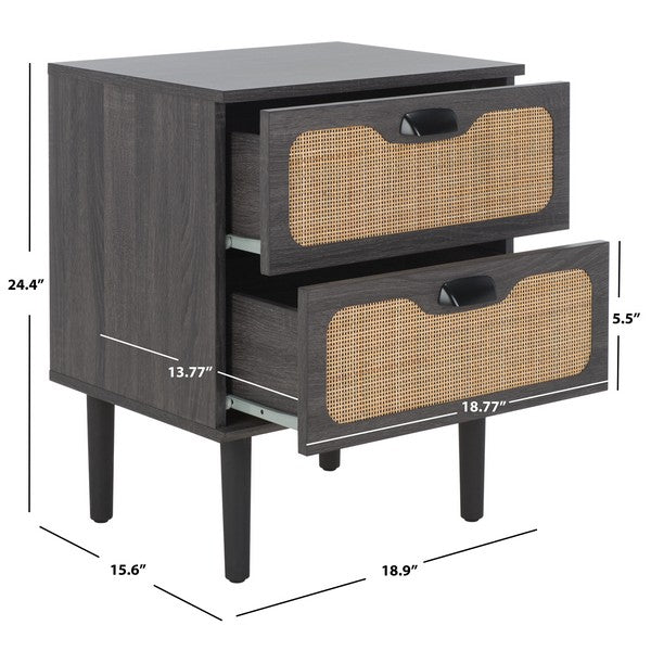 IRELIA 2 DRAWER NIGHTSTAND