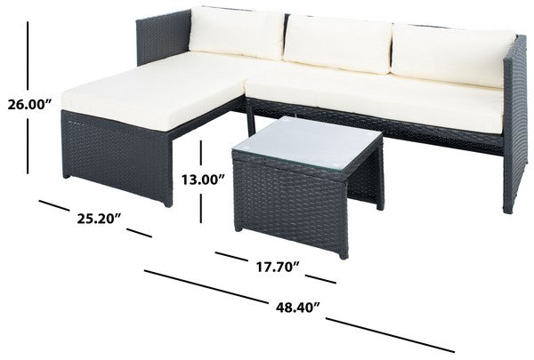 BRONSON 3 PC SOFA SET