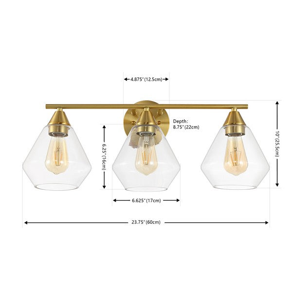 AMANI, 3 LIGHT, WALL SCONCE