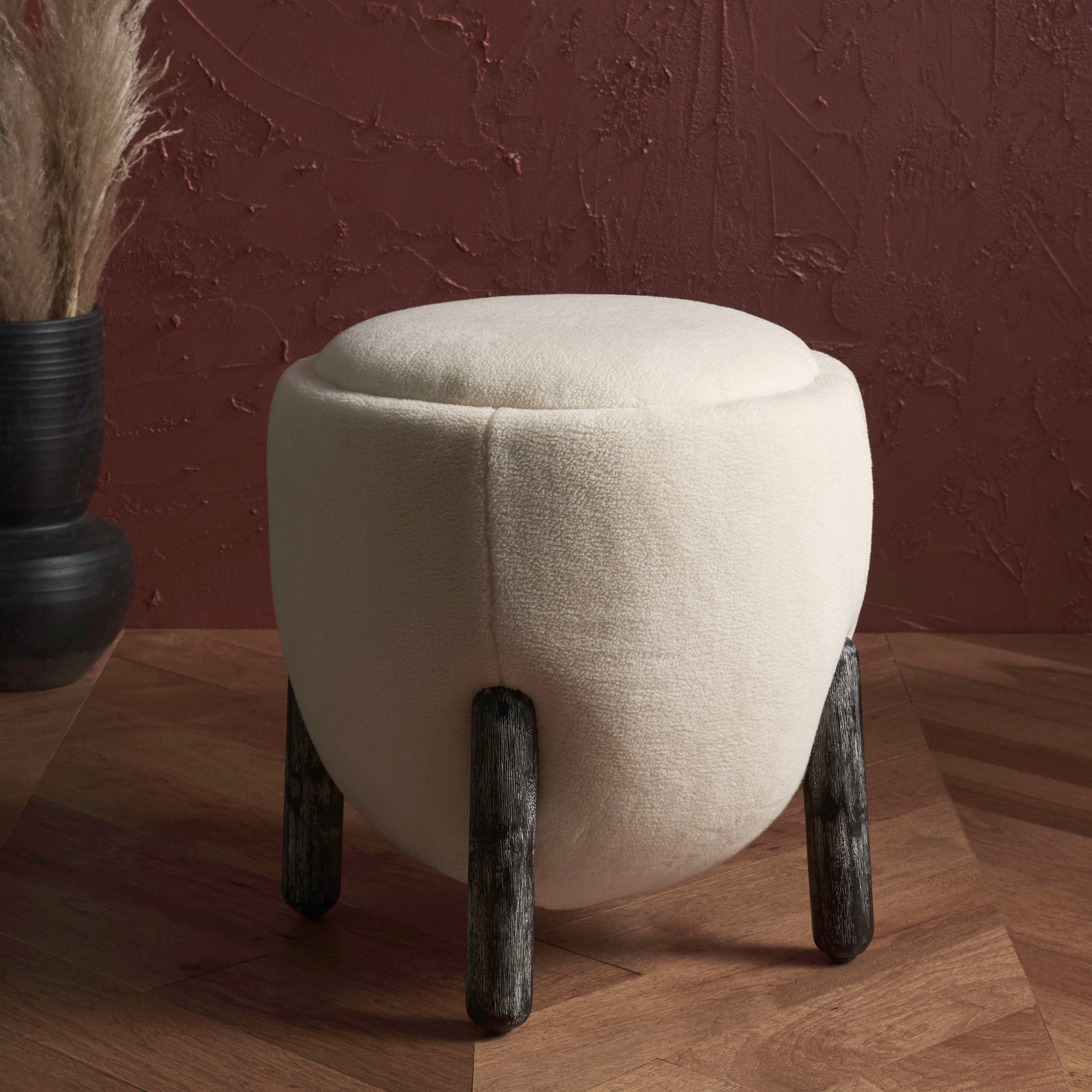 CLARABELLA UPHOLSTERED OTTOMAN