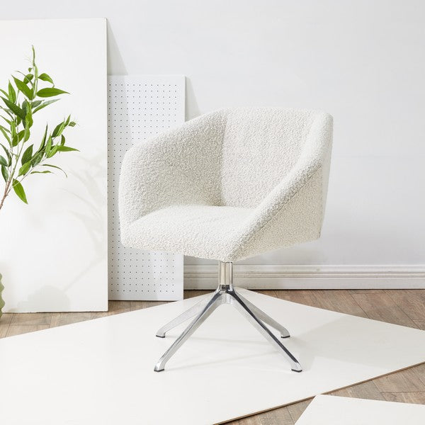 FELIX BOUCLE SWIVEL DESK CHAIR