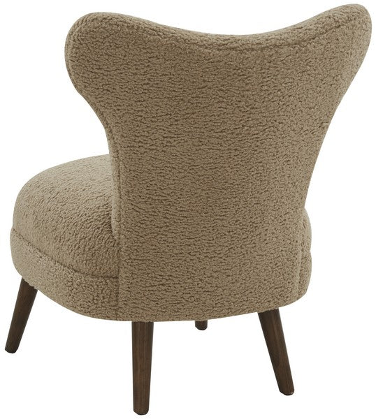 BRANDIETTA FAUX SHEARLING ACCENT CHAIR