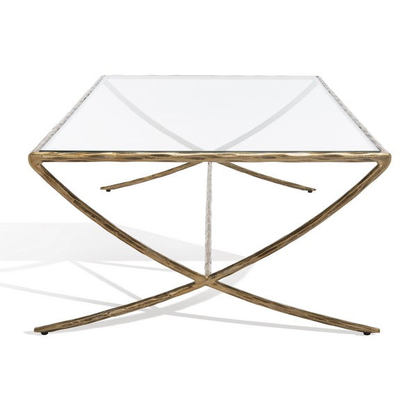 DEBBIE RECTANGLE METAL COFFEE TABLE