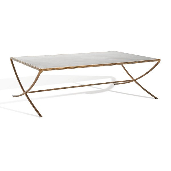 DEBBIE RECTANGLE METAL COFFEE TABLE