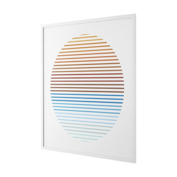 OCEANSIDE SUNRISE FRAMED WALL ART