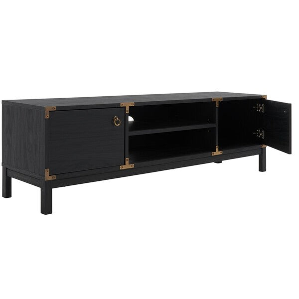 GALIO 2 DOOR 2 SHELF MEDIA STAND