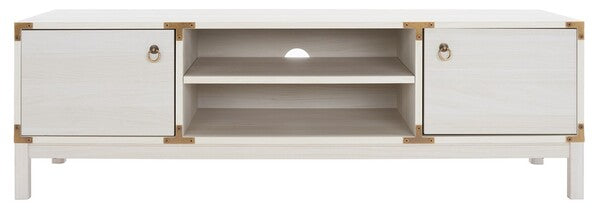 GALIO 2 DOOR 2 SHELF MEDIA STAND