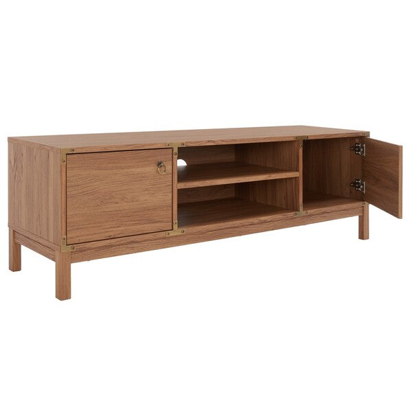 GALIO 2 DOOR 2 SHELF MEDIA STAND