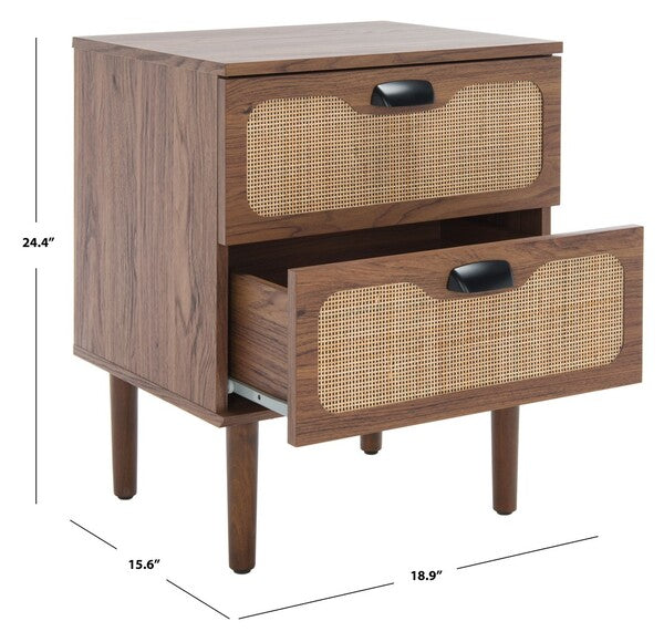 IRELIA 2 DRAWER NIGHTSTAND