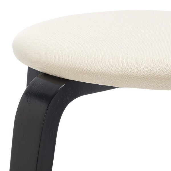 JO UPHOLSTERED STACKABLE STOOL